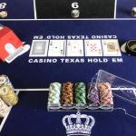 Poker Chip Holder Tray Racks - 1Pack Clear Acrylic Chips Rack Case with Cover Poker Table Accessories