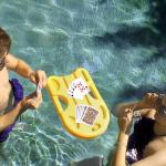 Metsyth Plastic Waterproof Playing Cards 4 Pack Poker Card Jumbo Large Print Playing Cards for Adults Seniors Bulk Decks of Cards Set Poker Cards