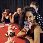 AmazingSpark Poker Hand Rankings Chart Rules Cheat Sheet Cards Poker Hands Ranking Card Beginners Quick Reference Guide Cheat Sheet for Texas Hold(Red,Blue,8 Pcs)