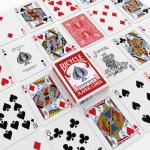 Bicycle Rider Back Playing Cards, Standard Poker Size Deck of Cards, Red & Blue (2 Pack), Classic Cards for Poker, Blackjack, Family Game Night & Card Games, Fun for All Ages