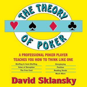 The Theory of Poker: A Professional Poker Player Teaches You How To Think Like One