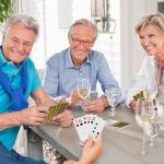 Etyishe Plastic Playing Cards,Waterproof Cards,Deck of Cards,Jumbo Large Print Playing Cards for Adult Senior,Premium Poker Card Set for Fun Pool Beach Party Card Games,Metallic Gold & Silver(2 Pack)