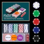 Kiddie Play Poker Chips Set 100 PCS 11.5 Gram Chips with Dice for Texas Hold’em Blackjack Gambling