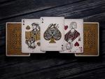 theory11 Peaky Blinders Playing Cards – Premium Officially Licensed Deck Luxury Collectible Cards with Antique Gold Foil & Tactile Embossing for Fans & Card Players
