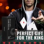 Onebttl Poker Gifts for Men, Unique Poker Player Gifts - The King of Poker - 20oz Tumbler Gifts for Poker Lovers, Birthday Gifts, Christmas Gifts, Gift Box and Card Included