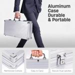 sharkplay 300 Pcs Poker Chips Set for Texas Holdem, 11.5g Clay Chips with Aluminum Carrying Case, Playing Cards & Game Buttons