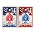 Bicycle Standard Playing Cards, Standard Poker Size Deck of Cards, Red & Blue (2 Pack), Classic Cards for Poker, Blackjack, Family Game Night & Card Games, Fun for All Ages
