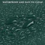 Poker Table Top - Foldable 70" x 35" Texas Hold'em Poker Mat with Non-Slip Backing and Zipper Carrying Bag - Waterproof and Portable Casino Table Topper Card Mat for Home Game Nights Up to 10 Players