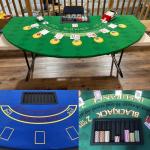 Poker Chip Tray Dealer Holder - Blackjack Casino Poker Table Dealer Chips Rack