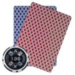 Brybelly Ace Casino Poker Chip Heavyweight 14-gram Clay Composite – Pack of 50 ($100 Black)