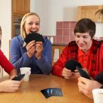 Pumtus 6 Decks of Waterproof Poker Cards, Plastic PVC Playing Cards, Standard Index Playing Cards with Gift Box, Trick Cards for Party, Game, Blackjack, Euchre, Card Game