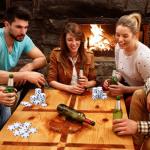 LaRandom 100 Pcs 11.5 Gram Poker Chips ABS Monte Carlo, 40 mm Bingo Chips Tokens Markers Blank Counting Bulk for Blackjack, and Card Night Poker Games(White)