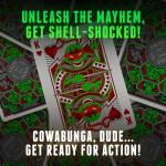 theory11 Teenage Mutant Ninja Turtles Premium Playing Cards, Poker Size Standard Index, Luxury Playing Cards