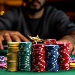 RUNNING HOT 3D Poker Guard Collection - Poker Card Protector and Accessories (Shark)