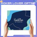 Poker Gifts for Men - Gambling Socks for Gambler, Casino Las Vegas Gifts for Players