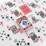 Bicycle Jumbo Index Playing Cards , 2 Pack Large Print Poker Size Deck of Cards for Easy Reading, Family Card Games, and Casino Play