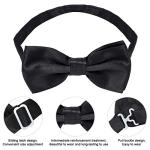 Yewong Casino Dealer Vest Set Dealer Visors Hat Bowtie Playing Card Tie Armband for Las Vegas Birthday Game Night Party Favors Supplies