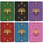 Playing Cards 6 Pack, 6 Decks of Cards, Playing Cards Bulk, Large Print Playing Card for Family Game Night,Blackjack,Poker,Pinochle,Bridge,Canasta,Holiday Party Card Games, 6 Unique Colors & Designs