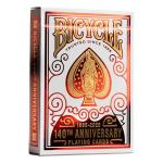 Bicycle 140th Anniversary Playing Cards, Special Edition 1885 Design, Red & Gold Foil Collectible Deck for Poker, Blackjack & Family Card Games