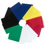 Yuanhe 12Pack Poker Cut Cards - Poker Size Casino Cutting Card in Muti Colors for Poker Texas Hold'em Blackjack Home Games