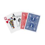 Bicycle Jumbo Index Playing Cards , 2 Pack Large Print Poker Size Deck of Cards for Easy Reading, Family Card Games, and Casino Play