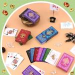 Playing Cards 6 Pack, 6 Decks of Cards, Playing Cards Bulk, Large Print Playing Card for Family Game Night,Blackjack,Poker,Pinochle,Bridge,Canasta,Holiday Party Card Games, 6 Unique Colors & Designs