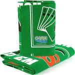 Gamie Double Sided Felt Casino Mat, 36” x 72” for Blackjack & Texas Hold’em Poker, 2-in-1 Texas Holdem Poker Mat & Blackjack Mat, Professional Grade Poker Tabletop Mat with Instructions Booklet