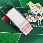 SEETOOOGAMES 6 Deck Clear Blackjack Dealing Shoe