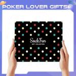 sockfun Funny Poker Gifts for Men - Gambling Casino Las Vegas Gifts for Players, Gambling Socks