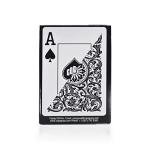 Copag Elite 100% Plastic Playing Cards, Poker Size (Standard) Jumbo Index Single Deck (Black)