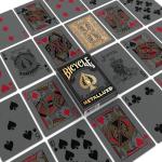 Bicycle Black and Gold Metalluxe Playing Cards – Premium Foil Metalluxe Deck– Classic Poker Size, Collectible Luxury Design, Great for Game Night, Gifting, and Stocking Stuffer
