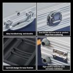 Boyzhood Poker Chips,300 Pcs Poker Set with Aluminum Travel Case,11.5 Gram Poker Chips Set for Texas Holdem Blackjack Gambling