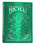 Bicycle Jacquard Premium Playing Cards, Silver and Emerald Green, 1 Deck