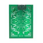 Bicycle Jacquard Premium Playing Cards, Silver and Emerald Green, 1 Deck