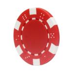 JIESITE 11.5 Gram Poker Chips ABS Monte Carlo Poker Chips Casino Grade Poker Chip for Texas Hold'em, Blackjack,Card Night Poker Games-Pack of 50 (Purple)