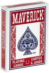 Maverick Poker Playing Cards feature regular index numbers Each Maverick Poker Deck measures 2.5 x 3.5 inches