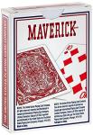 Maverick Poker Playing Cards feature regular index numbers Each Maverick Poker Deck measures 2.5 x 3.5 inches