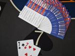 Bussiea 10 Poker Hand Rankings Cards, Texas Hold 'Em Hand Ranking Chart Card, Hand Rankings Quick Reference Guide for Beginners: Cheat Sheet with Rules & Charts