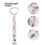 Poker Themed Tie Necktie for Men Skinny Tie Game Necktie for Boys Playing Card Neck Tie Cosplay Ties for Boys Poker Costume Accessories for Men Poker Lover Birthday Gifts for Man Poker Players