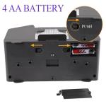 FEIERYA Automatic Card Shuffler 4 Deck,Battery-Operated Electric UNO Poker Shuffler,Playing Card Shuffler for Home Card Game,Travel