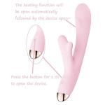 Pink Rabbit Ears Pleasure Toy Machine New Adult Toys for Women Tool Set 8 Powerful Modes Most Pleasure Cheap Men Soft Sensory Accessories Portable Gifts for Men Fun Women Toys