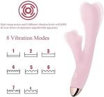 Pink Rabbit Ears Pleasure Toy Machine New Adult Toys for Women Tool Set 8 Powerful Modes Most Pleasure Cheap Men Soft Sensory Accessories Portable Gifts for Men Fun Women Toys