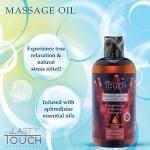 Aphrodisiac Massage Oil for Couples - Massage Oils for Date Night - Massage Oil for Massage Therapy -Aromatherapy Oil for Intimate Moments -Aphrodisiac Massage Oils - Muscle Relaxer Oils 8.45 Fl Oz.