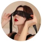 Enchanting lace Eyepatch for Women, Adjustable Hollow Out Sleep Hood, Sexy Halloween mask, Party Disguise Artifact, Black Romantic Gift