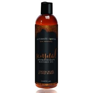Intimate Earth Sensual Massage Oil, 4 Ounce