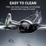 3PCS Portable Couple Butt Training Tool Toys Plug Kit Anales Relaxing Stainless Steel Plugs Butt Adult Toy Exercise Tool for Men Women Sunglasses Z28