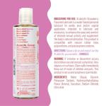 LubeLife Water-Based Strawberry Flavored Lubricant, Personal Lube for Men, Women and Couples, Made Without Added Sugar, 8 Fl Oz