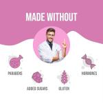 LubeLife Water-Based Strawberry Flavored Lubricant, Personal Lube for Men, Women and Couples, Made Without Added Sugar, 8 Fl Oz