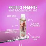 LubeLife Water-Based Strawberry Flavored Lubricant, Personal Lube for Men, Women and Couples, Made Without Added Sugar, 8 Fl Oz