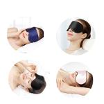 Tim & Tina 100% Silk Sleep Mask Comfortable,Super Soft Blindfold Eye mask Block Light for Sleeping,Shift Work,Naps,Travel,Yoga with Adjustable Strap (Black)